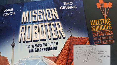 Mission Roboter Welttag Des Buches Kapitel Aufgaben Zur