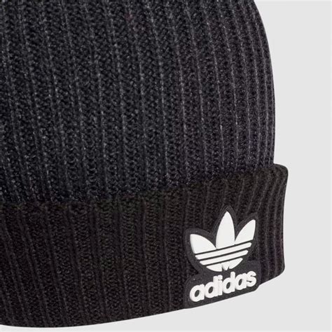 Czapka Zimowa Adidas Damska M Ska Pleciona Czarna Darcet Sportwear