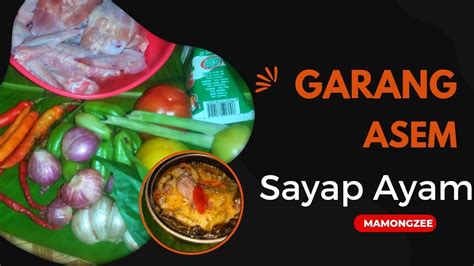 Masak Garang Asem Pedes Manis Seger YouTube