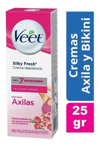 Veet Crema Depilatoria Axilas Y Bikini Piel Normal Grs Cuotas Sin