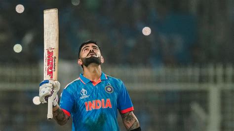 Virat Kohli Equals Sachin Tendulkars Record With 49th ODI Century See