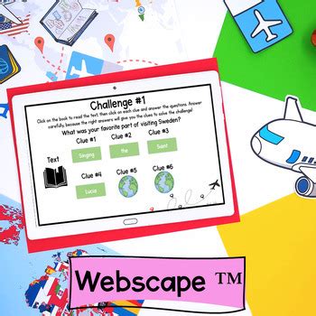 Christmas Holidays Around The World Escape Room 2nd 3rd Grade Digital