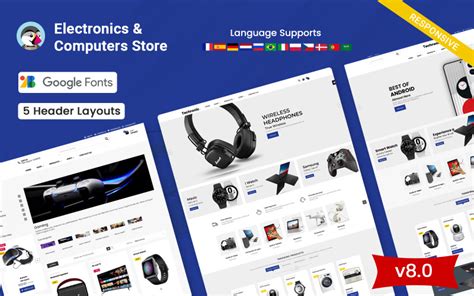 Kinzy Motyw Sklepu Elektronicznego Prestashop X