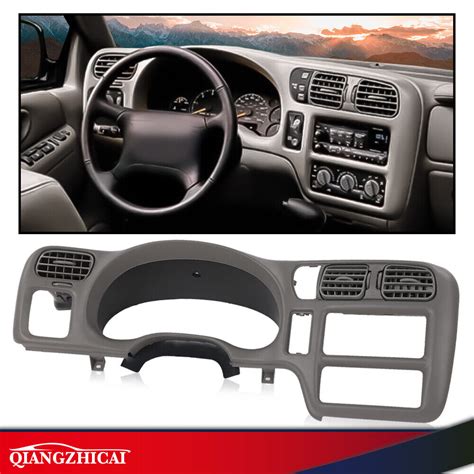 Fit For 98 04 Chevy S10 Jimmy Sonoma Cluster Blazer Radio Dash Bezel Trim Cover Ebay