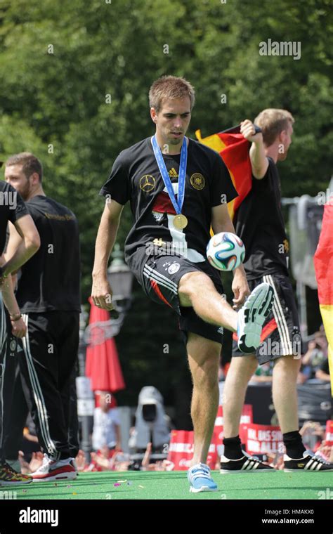 German National Football team and chief coach Löw celebrate FIFA World ...