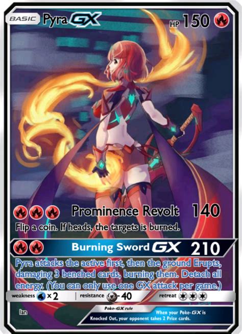 Pyra Gx Card By Skymemes On Deviantart