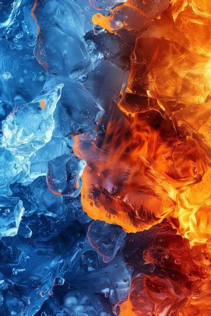 Imágenes de Fuego Y Hielo Descarga gratuita en Freepik