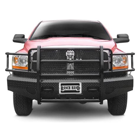 Ranch Hand® Dodge Ram 2006 2008 Summit Series Full Width Tough Black Front Hd Bumper