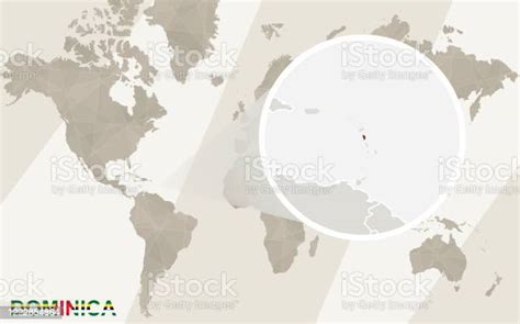 縮放多明尼加地圖和標誌世界地圖向量圖形及更多世界地圖圖片 世界地圖 亞洲 信息圖形 Istock