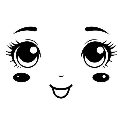 Premium Vector | Womans eyes outline symbol ideal for makeup or fashion graphics