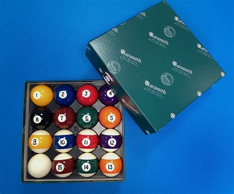 Aramith Spots And Stripes American Pool Ball Set Home Games