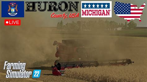 Mapa Huron County Farming Simulator 22 29 Precisamos Pagar O Banco Michigan Eua Youtube