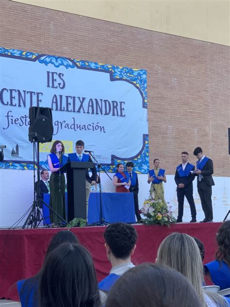 Ceremonia de Graduación de 2º de Bachillerato IES Vicente Aleixandre