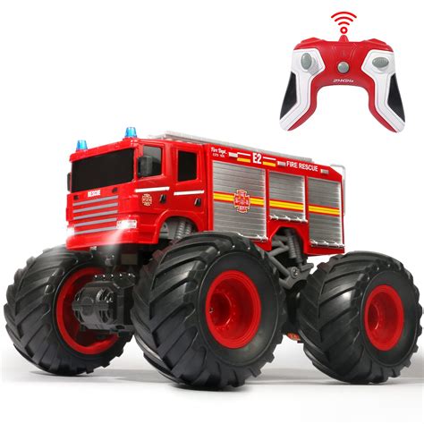 Remote Control School Bus Monster Truck Toy,1/18 RC School Offroad ...