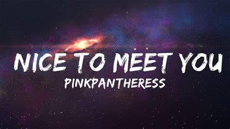 Pinkpantheress Nice To Meet You Feat Central Cee Lyrics Melody