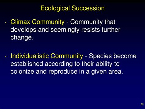 Ppt Populations Communities And Species Interaction Powerpoint