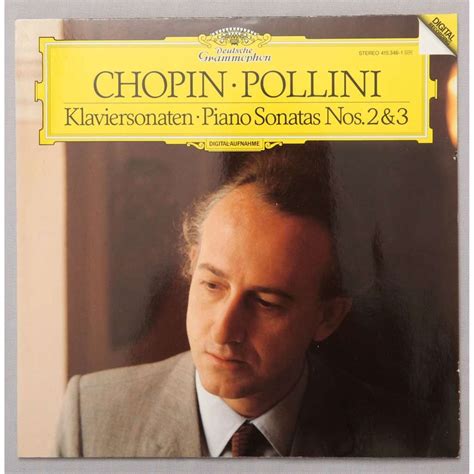 Chopin Sonatas N N By Maurizio Pollini Lp With Dynamic Records