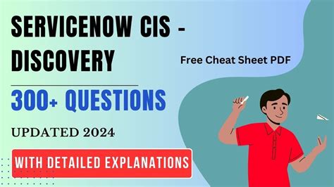 ServiceNow CIS Discovery Exam Dumps Questions PDF 2024 YouTube