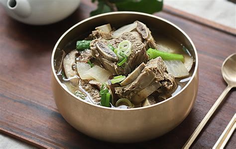 Canh Sườn Bò Galbi tang Là Gì Cách Nấu Canh Bò Chuẩn Hàn Quốc