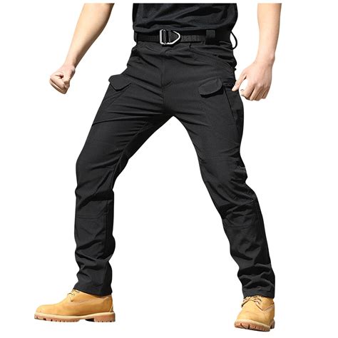 Ydkzymd Black Pants For Men Cargo L Militar Mens Cargo Pants Regular