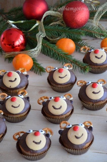 Wi Teczne Muffinki Renifery Christmas Food Easy Food Art Food