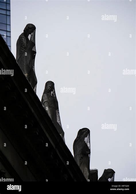 City of London Statues Stock Photo - Alamy