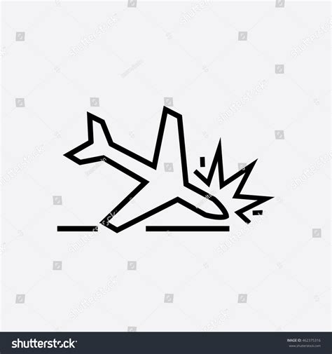 8,160 Plane Accident Icon Images, Stock Photos & Vectors | Shutterstock