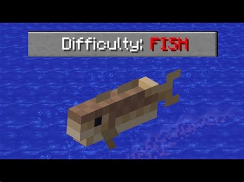 I Beat Minecraft As A FISH YouTube