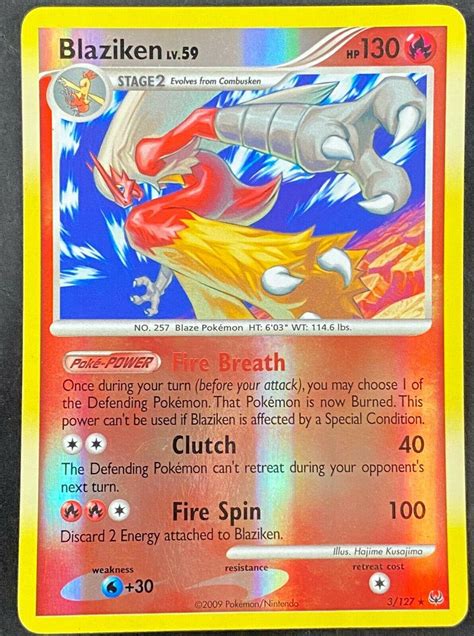 Blaziken Reverse Holo Prices Pokemon Platinum Pokemon Cards