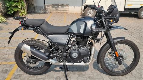 2022 Royal Enfield Himalayan Sleet Black YouTube