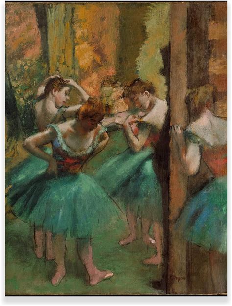 Amazon Edgar Degas Canvas Wall Art Dancers Impressionist Oil