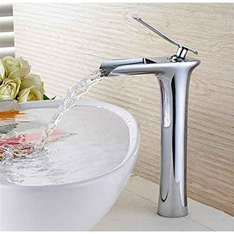 Buy Aquieen Luxury Series Brass Chrome Extended Body Hot Cold Basin