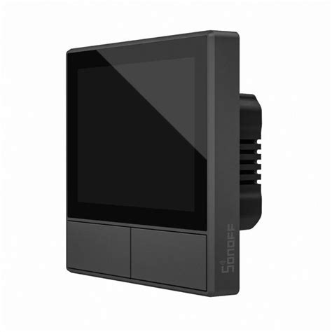 Interruptor De Parede SONOFF NSPanel Smart Scene UE Preto Opencircuit