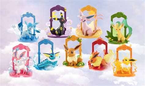 Funism Pokemon Eevee Evolution Series Blind Box Collectable Figures ...