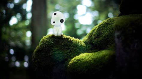 Studio Ghibli Princess Mononoke Kodama HD Wallpaper Wallpaper Flare