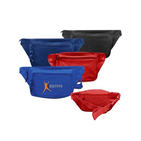 Deluxe 3 Pocket Fanny Pack Silkletter