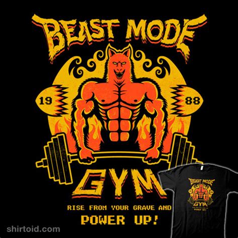 Beast Mode Gym | Shirtoid