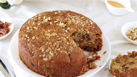 Dates Cake Dates And Walnut Cake Recipe Perfect Date Cake • My