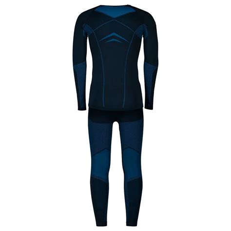 Odlo Fundamentals Performance Warm Base Layer Set Blue Trekkinn