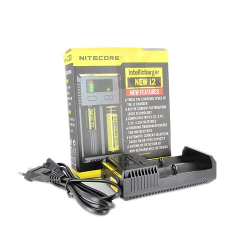 Chargeur Nitecore I2 Chargeur Accu Nitecore Chargeur Nitecore I2