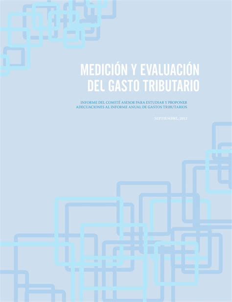 PDF MEDICIÓN Y EVALUACIÓN DEL GASTO TRIBUTARIO 2020 01 28