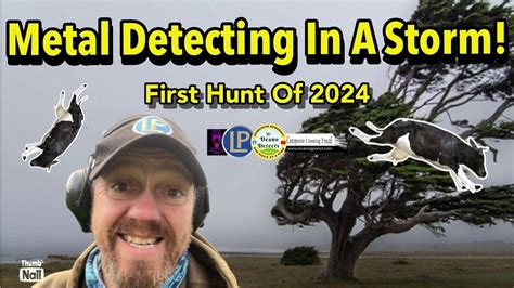 Yikes Metal Detecting In Storm Henk First Hunt Of 2024 YouTube