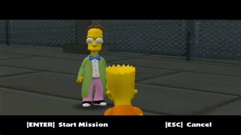 The Simpsons Hit And Run Walkthrough Level Mission Bart N