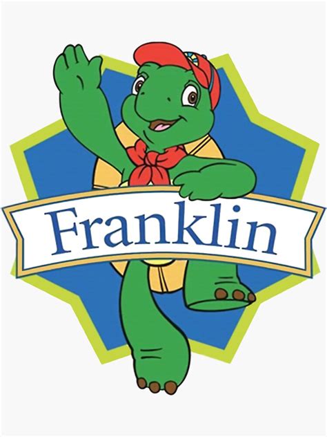 Franklin The Turtle Sticker For Sale By Earnestdeckow Redbubble