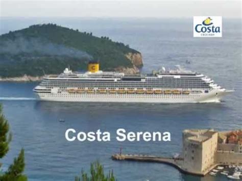 Tutte le navi Costa Crociere - flotta Costa Crociere - YouTube