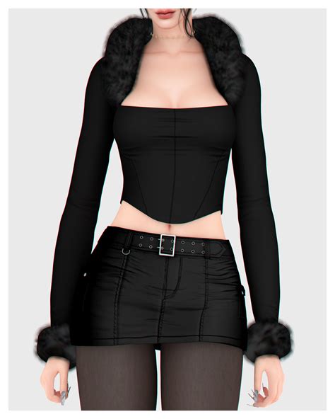 Ivory Corset The Sims 4 Create A Sim Curseforge