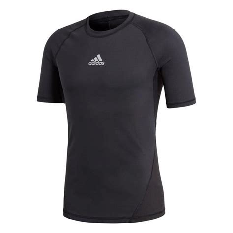 Adidas Alphaskin Sport Ss Tshirt Black Rugby Clothing