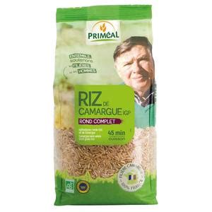 Livraison à domicile Priméal Riz Rond Complet de Camargue IGP bio 1kg