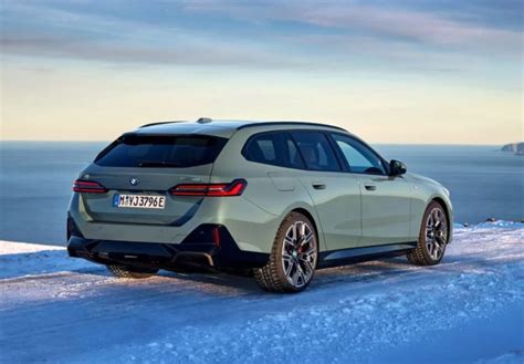 El nuevo BMW Serie 5 Touring debutó con versiones eléctricas y mucho