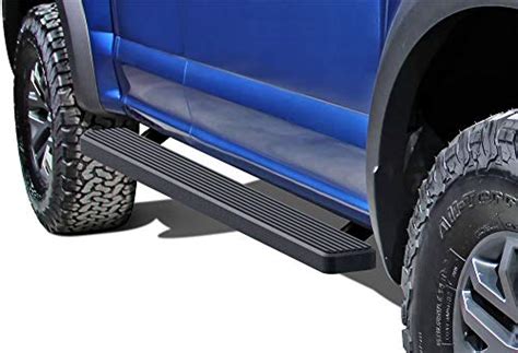 Aps Iboard Running Boards 5in Matte Black Custom Fit 2015 2020 Ford